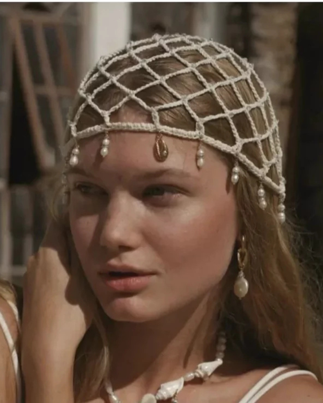 Pearl Drift Headscarf