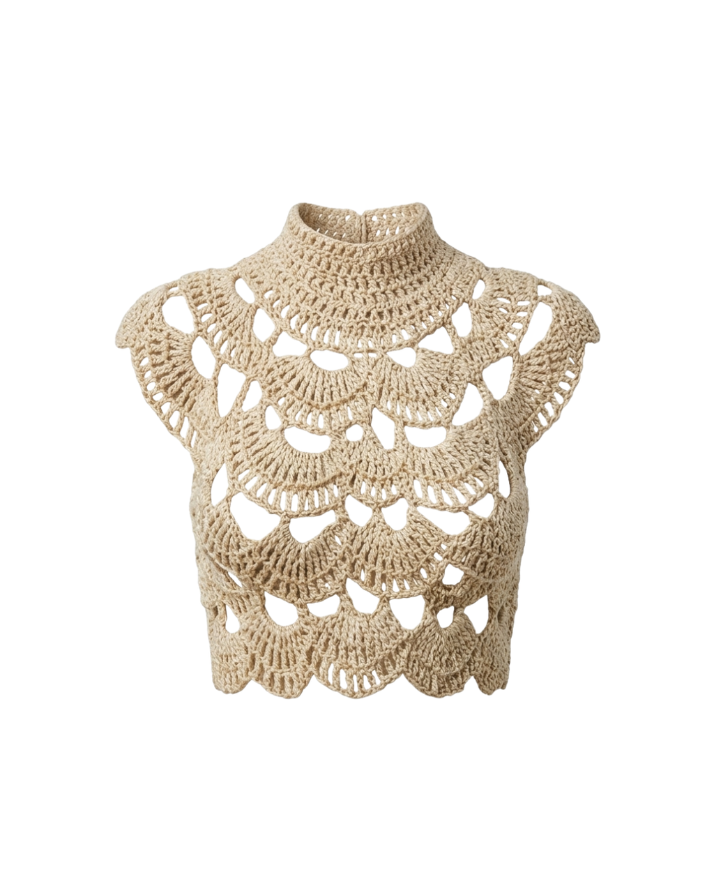 Nerina Crochet Crop